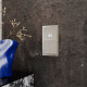 Рамка стеклянная VOLTUM S70 на 2 поста, (шелк, стекло)