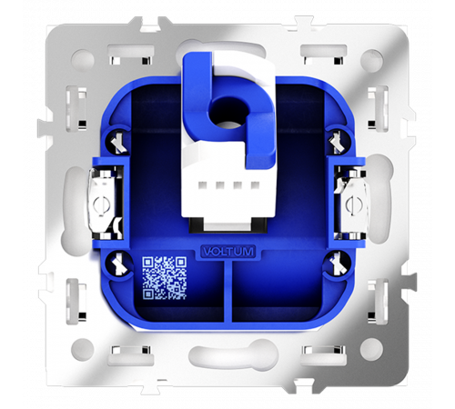 Розетка компьютерная встраиваемая VOLTUM S70 RJ45 кат.6, (белый матовый) Розетка компьютерная встраиваемая VOLTUM S70 RJ45 кат.6, (белый матовый)