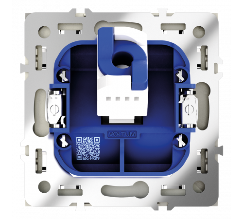 Розетка компьютерная встраиваемая VOLTUM S70 RJ45 кат.6, (сталь) Розетка компьютерная встраиваемая VOLTUM S70 RJ45 кат.6, (сталь)