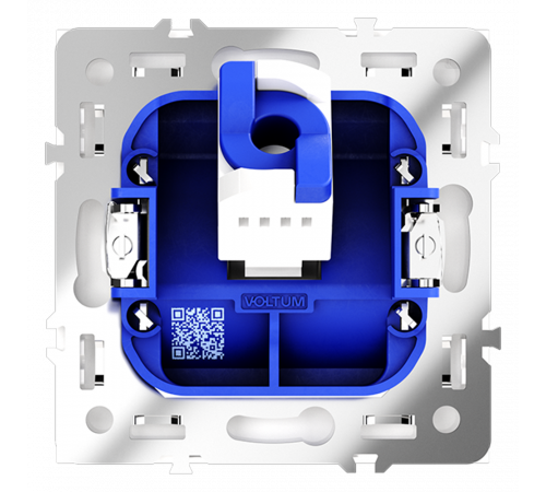 Розетка компьютерная встраиваемая VOLTUM S70 RJ45 кат.6, (белый глянцевый) Розетка компьютерная встраиваемая VOLTUM S70 RJ45 кат.6, (белый глянцевый)