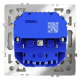 Розетка встраиваемая VOLTUM S70 с заземлением и защитными шторками, 16А, с USB, A+A, (сталь)