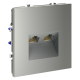 Розетка компьютерная встраиваемая VOLTUM S70 двойная RJ45+RJ45 кат.6, (сталь)