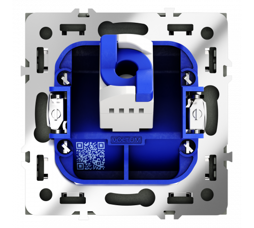 Розетка компьютерная встраиваемая VOLTUM S70 RJ45 кат.6, (графит) Розетка компьютерная встраиваемая VOLTUM S70 RJ45 кат.6, (графит)