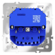 Розетка встраиваемая VOLTUM S70 с заземлением и защитными шторками, 16А, с USB, A+A, (белый матовый)
