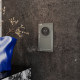 Терморегулятор электронный VOLTUM S70 с индикацией и датчиком, для теплого пола, (титан)