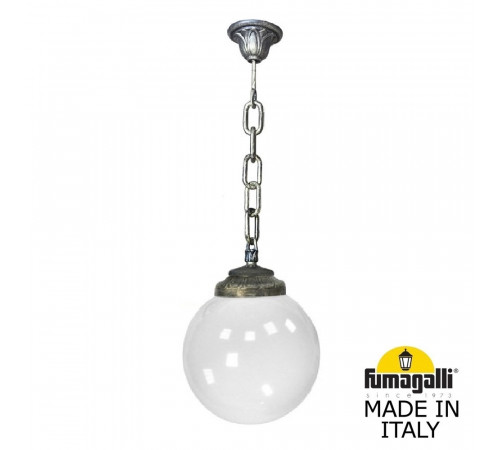 Уличный подвесной светильник Fumagalli Globe 250 G25.120.000.BYF1R Уличный подвесной светильник Fumagalli Globe 250 G25.120.000.BYF1R