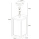 Уличный подвесной светильник Arte Lamp Belfast A4569SO-1BK