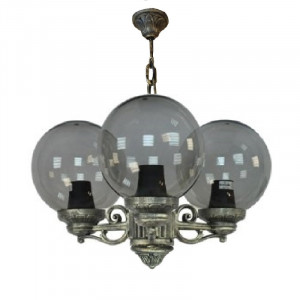 Уличный подвесной светильник Fumagalli Sichem/Bisso/G250 3L G25.120.S30.BZE27