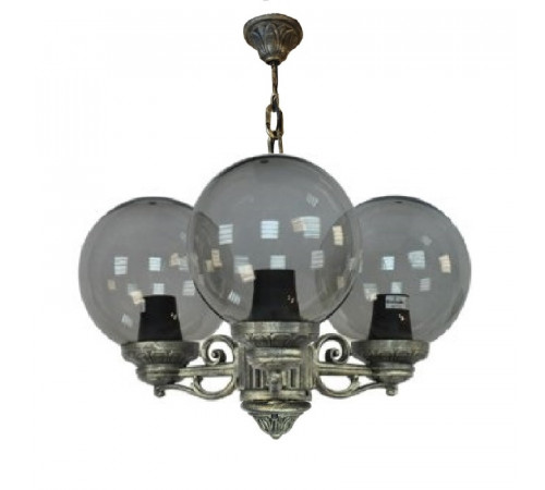 Уличный подвесной светильник Fumagalli Sichem/Bisso/G250 3L G25.120.S30.BZE27