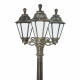 Уличный фонарь Fumagalli Ricu Bisso/Rut 3L E26.157.S30.BYF1R