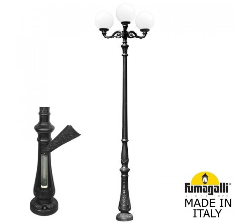 Парковый фонарь Fumagalli Globe G30.205.M30.AYF1R Парковый фонарь Fumagalli Globe G30.205.M30.AYF1R