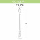 Уличный фонарь Fumagalli Gigi/Cefa U23.156.000.BYF1R