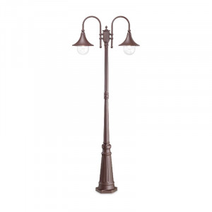 Садово-парковый светильник Ideal lux CIMA PT2 COFFEE 246840