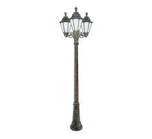 Уличный фонарь Fumagalli Gigi Bisso/Rut 3L E26.156.S30.BYF1R