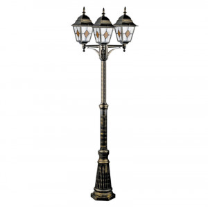 Садово-парковый светильник Arte Lamp Berlin A1017PA-3BN
