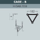 Садовый светильник Fumagalli K22.156.S30.AXF1RDN