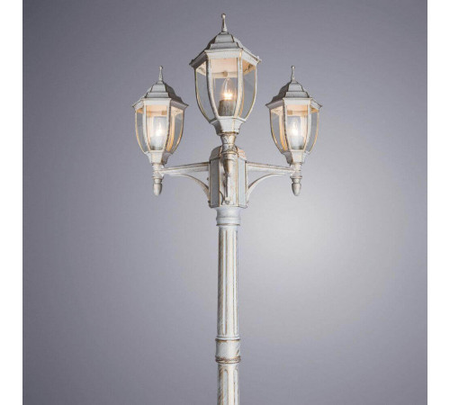 Садово-парковый светильник Arte Lamp Pegasus A3151PA-3WG Садово-парковый светильник Arte Lamp Pegasus A3151PA-3WG