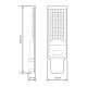 Уличный светодиодный консольный светильник Gauss Avenue 629536350