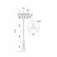 Ландшафтный светильник Maytoni Rivoli O026FL-03B
