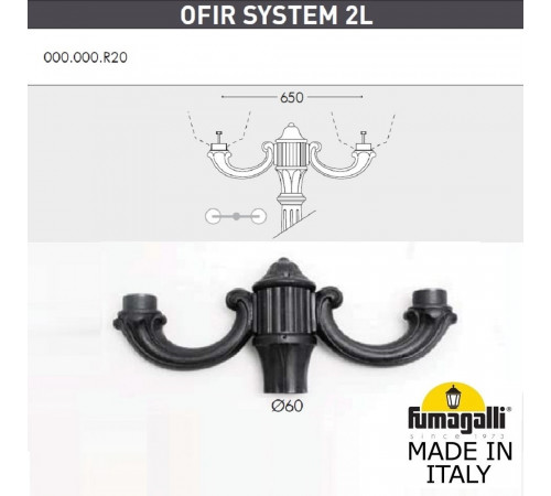 Парковый фонарь Fumagalli Globe G30.205.R20.AYF1R Парковый фонарь Fumagalli Globe G30.205.R20.AYF1R