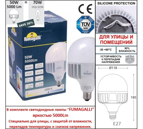 Парковый фонарь Fumagalli Simon U33.205.000.AYH27 Парковый фонарь Fumagalli Simon U33.205.000.AYH27