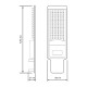 Уличный светодиодный консольный светильник Gauss Avenue 629536380