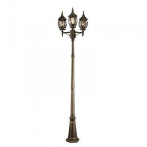 Садово-парковый светильник Arte Lamp Atlanta A1047PA-3BN