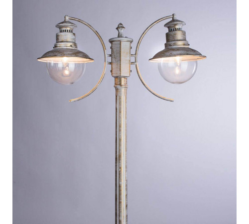 Садово-парковый светильник Arte Lamp Amsterdam A1523PA-2WG Садово-парковый светильник Arte Lamp Amsterdam A1523PA-2WG