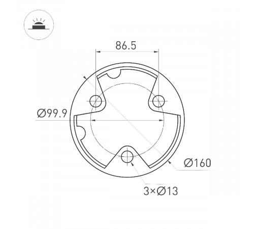 Ландшафтный светильник Arlight LGD-LANDMARK-BOLL-H1000-20W Warm3500-MIX 047691 Ландшафтный светильник Arlight LGD-LANDMARK-BOLL-H1000-20W Warm3500-MIX 047691