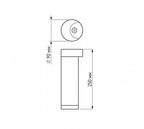 Уличный светильник Arlight LGD-Path-Round90-H250B-7W Warm White 020347 Уличный светильник Arlight LGD-Path-Round90-H250B-7W Warm White 020347