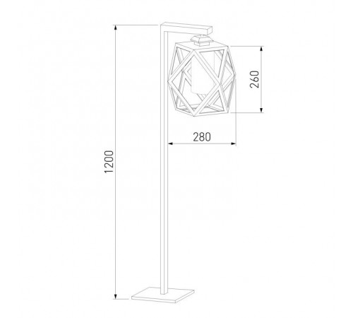 Уличный светильник на столбе Elektrostandard Ambra 35133/F черный 4690389176876 a056235 Уличный светильник на столбе Elektrostandard Ambra 35133/F черный 4690389176876 a056235