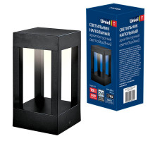 Уличный светодиодный светильник (UL-00006815) Uniel ULU-T03A-10W/3000K IP65 Black
