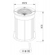 Ландшафтный светильник Arte Lamp Piazza A6205IN-1SS