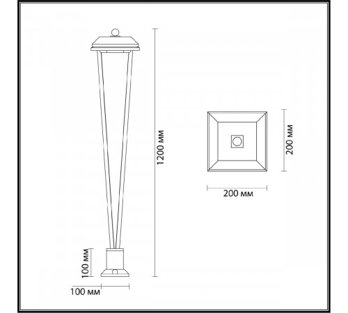 Ландшафтный светильник Odeon Light Bearitz 6655/12GA Ландшафтный светильник Odeon Light Bearitz 6655/12GA