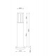 Ландшафтный светильник Arte Lamp Seginus A6515PA-1BK