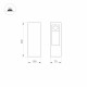 Уличный светодиодный светильник Arlight LGD-Mark-Boll-H650-7W Warm3000 029965