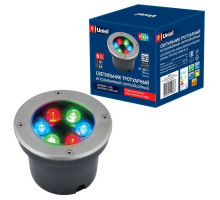 Ландшафтный светодиодный светильник (UL-00006821) Uniel ULU-B11A-6W/RGB IP67 Grey