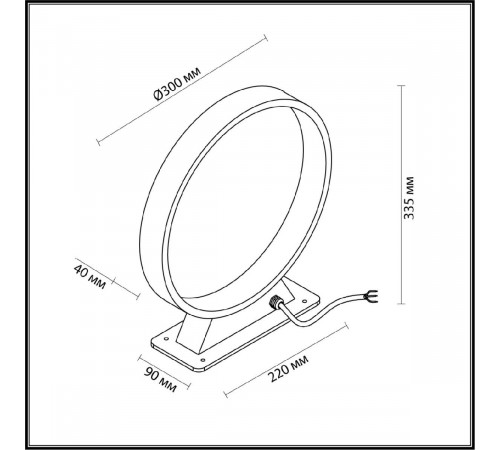 Напольная лампа Odeon Light Uvo 6615/5FL Напольная лампа Odeon Light Uvo 6615/5FL