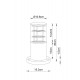Ландшафтный светильник Arte Lamp Tokyo A5315FN-1BK