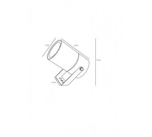Уличный светильник ARTE Lamp A3303AL-1WH