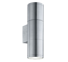 Уличный настенный светильник Ideal Lux Gun AP2 Small Alluminio 033013
