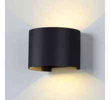 Уличный настенный светодиодный светильник Elektrostandard 1518 Techno LED Blade черный 4690389108938