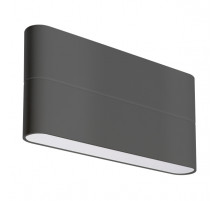Уличный настенный светодиодный светильник Arlight SP-Wall-Flat-S170x90-2x6W Warm3000 032412