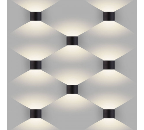 Уличный настенный светодиодный светильник Elektrostandard 1518 Techno LED Blade черный 4690389108938