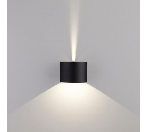 Уличный настенный светодиодный светильник Elektrostandard 1518 Techno LED Blade черный 4690389108938