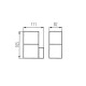 Ландшафтный светильник Kanlux Vadra 16L-UP 29010