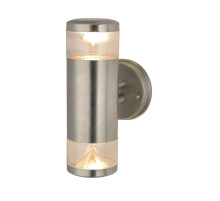 Уличный настенный светильник Arte Lamp Intrigo A8161AL-2SS