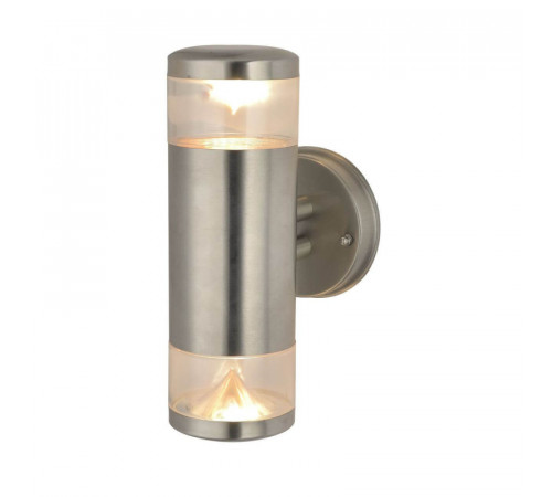 Уличный настенный светильник Arte Lamp Intrigo A8161AL-2SS Уличный настенный светильник Arte Lamp Intrigo A8161AL-2SS