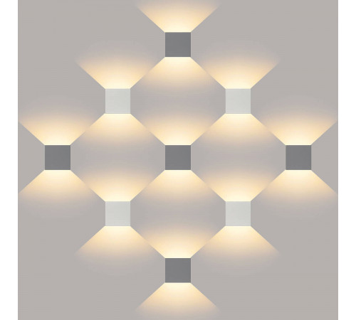 Уличный настенный светодиодный светильник Elektrostandard 1548 Techno LED Winner серый 4690389106262 Уличный настенный светодиодный светильник Elektrostandard 1548 Techno LED Winner серый 4690389106262