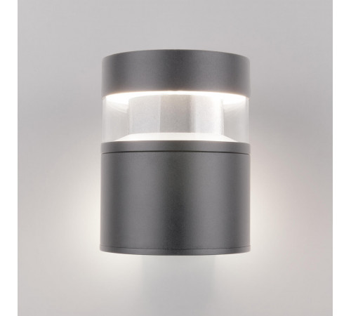 Уличный настенный светодиодный светильник Elektrostandard 1530 Techno Led серый 4690389163296 Уличный настенный светодиодный светильник Elektrostandard 1530 Techno Led серый 4690389163296